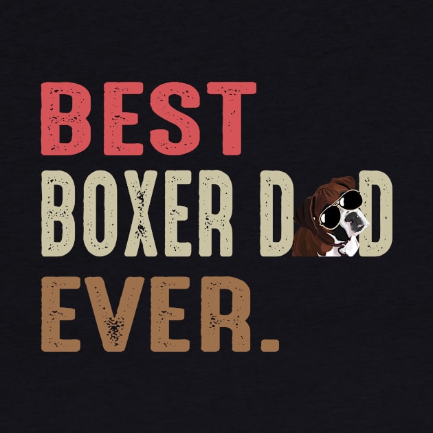 Best Boxer Dad Ever by Comba